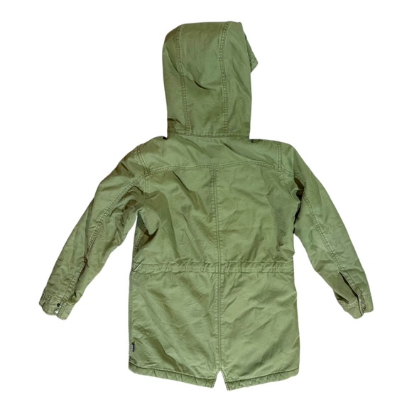 Patagonia Prairie Dawn Sherpa Lined Jacket Barn Chore Military Sz s - Picture 5 of 9